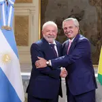 Encuentro bilateral entre el presidente de Brasil, Lula da Silva, y el presidente de Argentina, Alberto FernándezGOBIERNO ARGENTINA23/01/2023