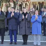 Minuto de silencio en la Junta como condena por el presunto crimen de violencia de género ocurrido en Valladolid