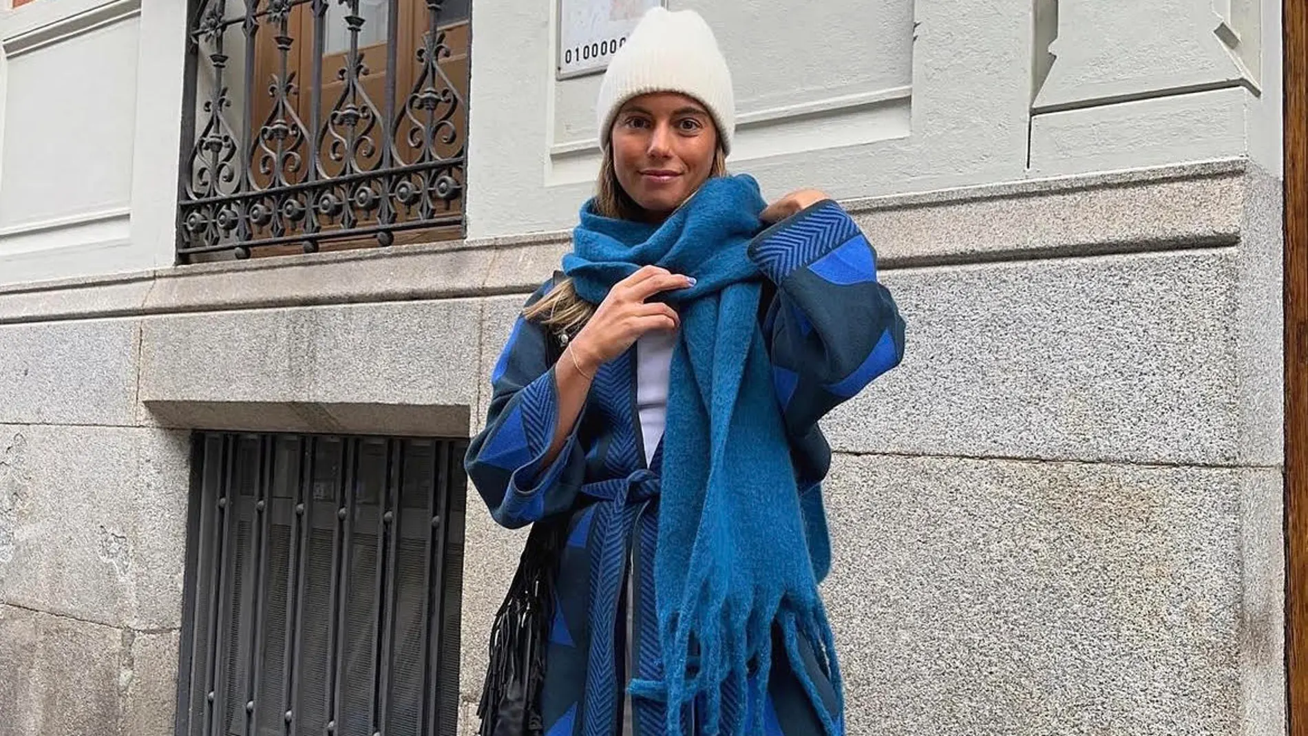 Sara Baceiredo con look perfecto para los días mas fríos del invierno.