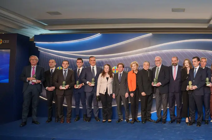 Empresas, periodistas y profesionales, reconocidos en los XXVI Premios CEU Ángel Herrera