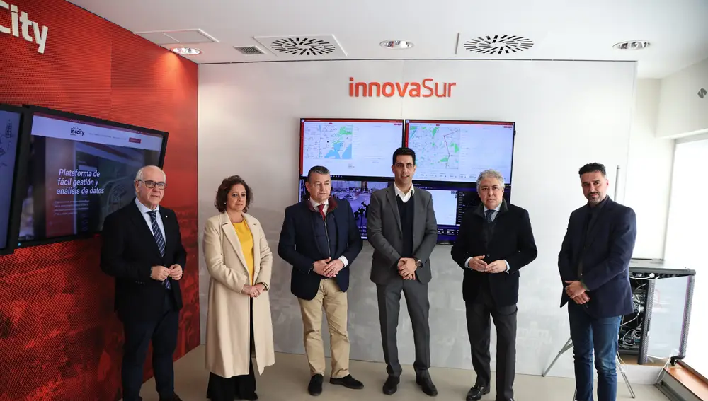 Visita de Antonio Sánz a InnovaSur. JOAQUÍN CORCHERO/EUROPA PRESS