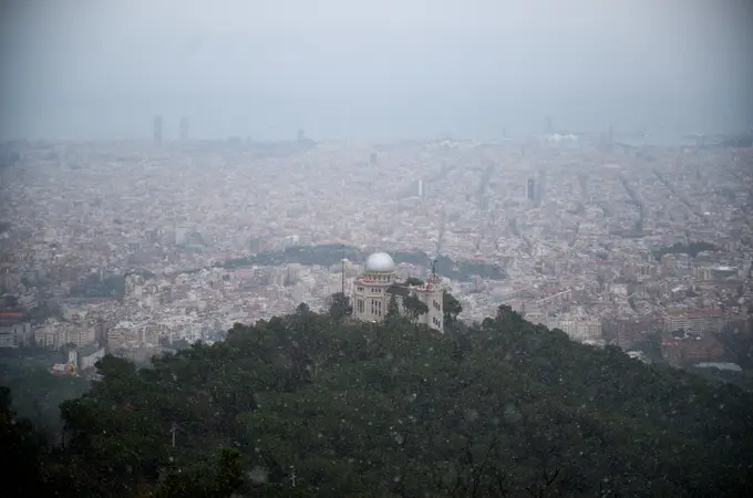 Este es el punto más frío de Barcelona: 10 grados menos que en el centro