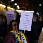 Manifestación en Valladolid contra de la violencia machista