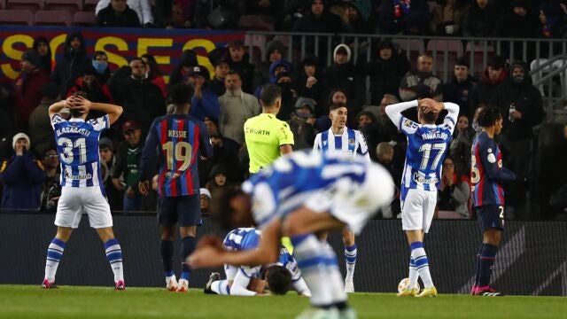 Un encuentro entre la Real Sociedad y el Barcelona
