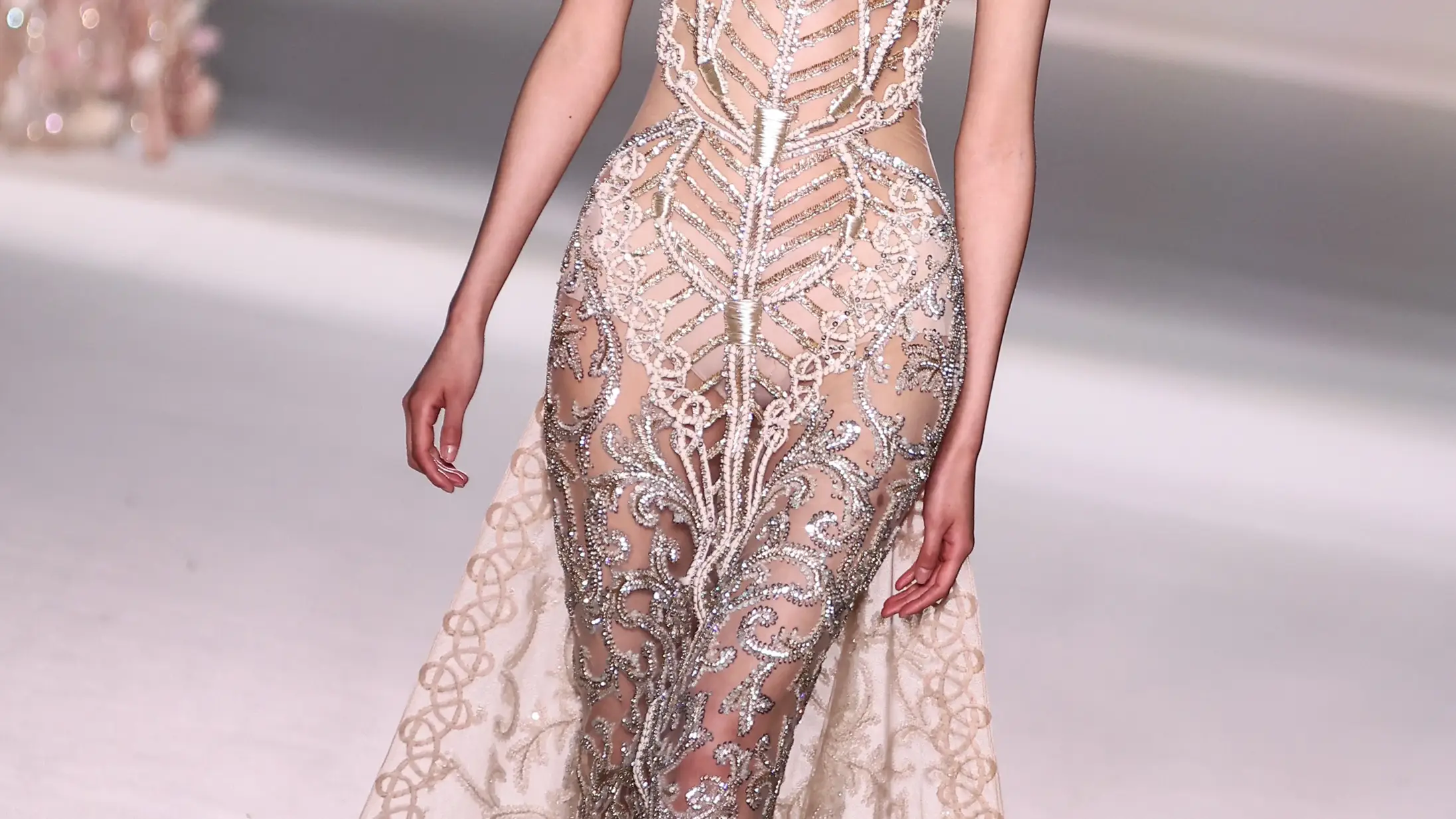 Elie Saab en la Paris Fashion Week Haute Couture