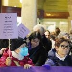 Manifestación en Valladolid contra de la violencia machista