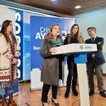 Cristina Ayala presenta la precampaña del PP de Burgos