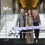 Diego Martín, Miren Ibarguren y Alexandra Jiménez en "Supernormal"