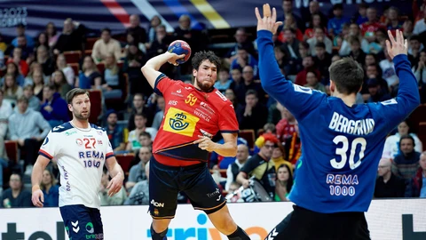 Dani Dujshebaev marcó los goles decisivos de España ante Noruega en los cuartos del Mundial de balonmano