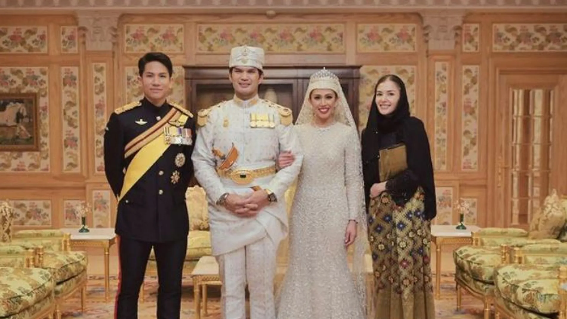 Boda de la princesa de Brunei