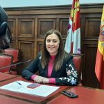 La delegada del Gobierno en Castilla y León, Virginia Barcones, informa sobre la repercusión de la revalorización de las pensiones en la Comunidad