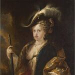 Retrato de María Luisa Gabriela de Saboya, pintado por Miguel Jacinto Meléndez