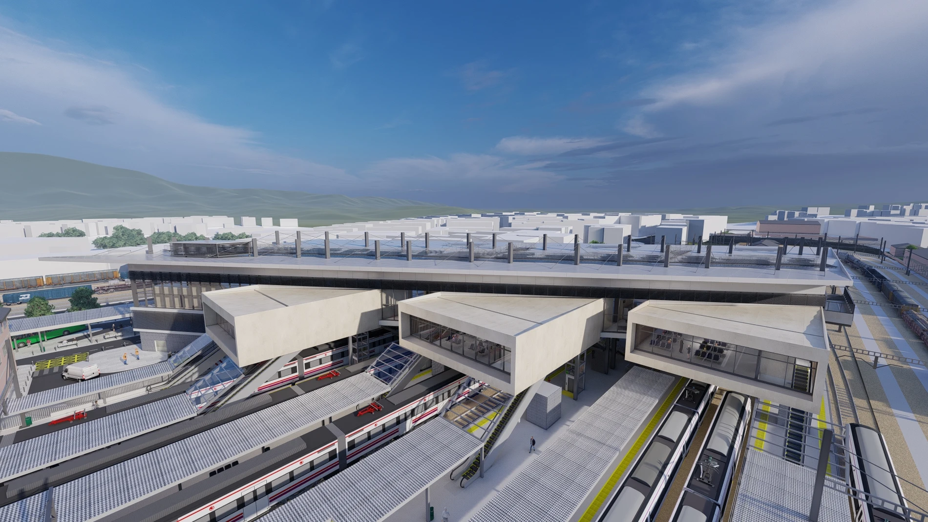 OHLA construirá la nueva estación de tren de Irún