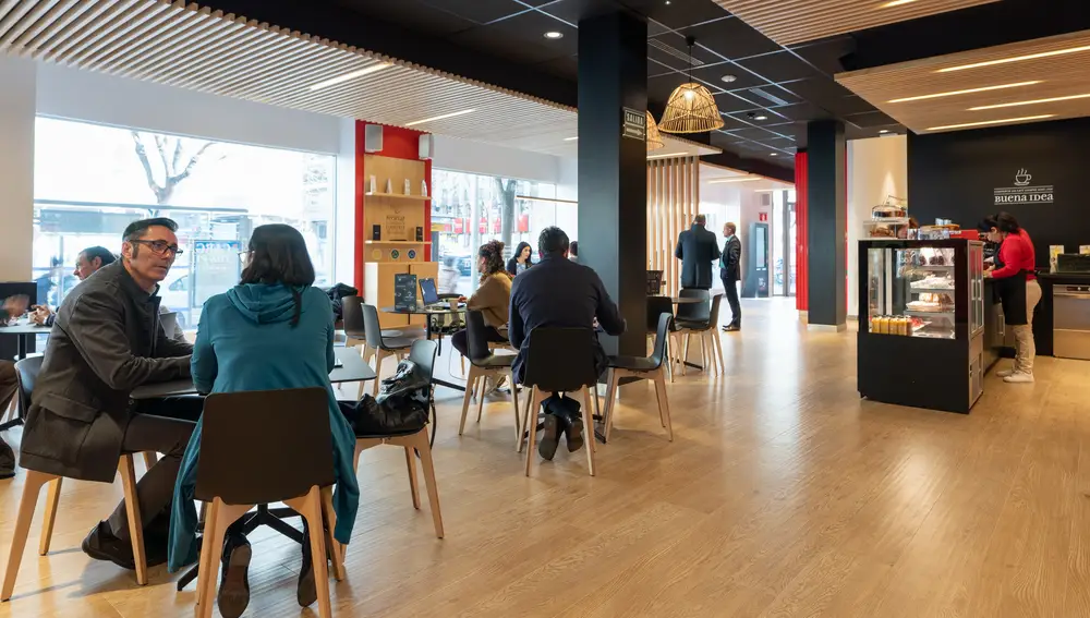 Work Café, un nuevo concepto de oficina bancaria cada vez más consolidado