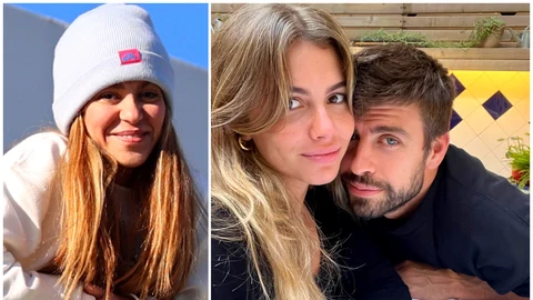 Shakira, Clara Chía y Gerard Piqué