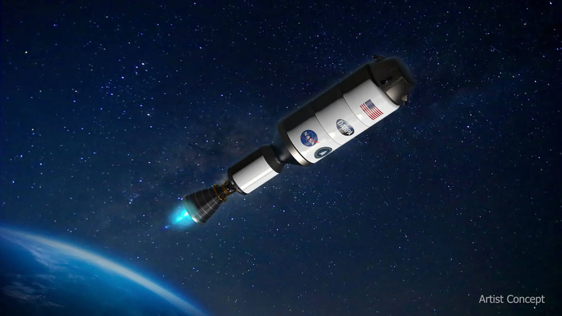 DRACO, el proyecto de la NASA y DARPA para llegar a Marte con un cohete de propulsión térmico nuclear