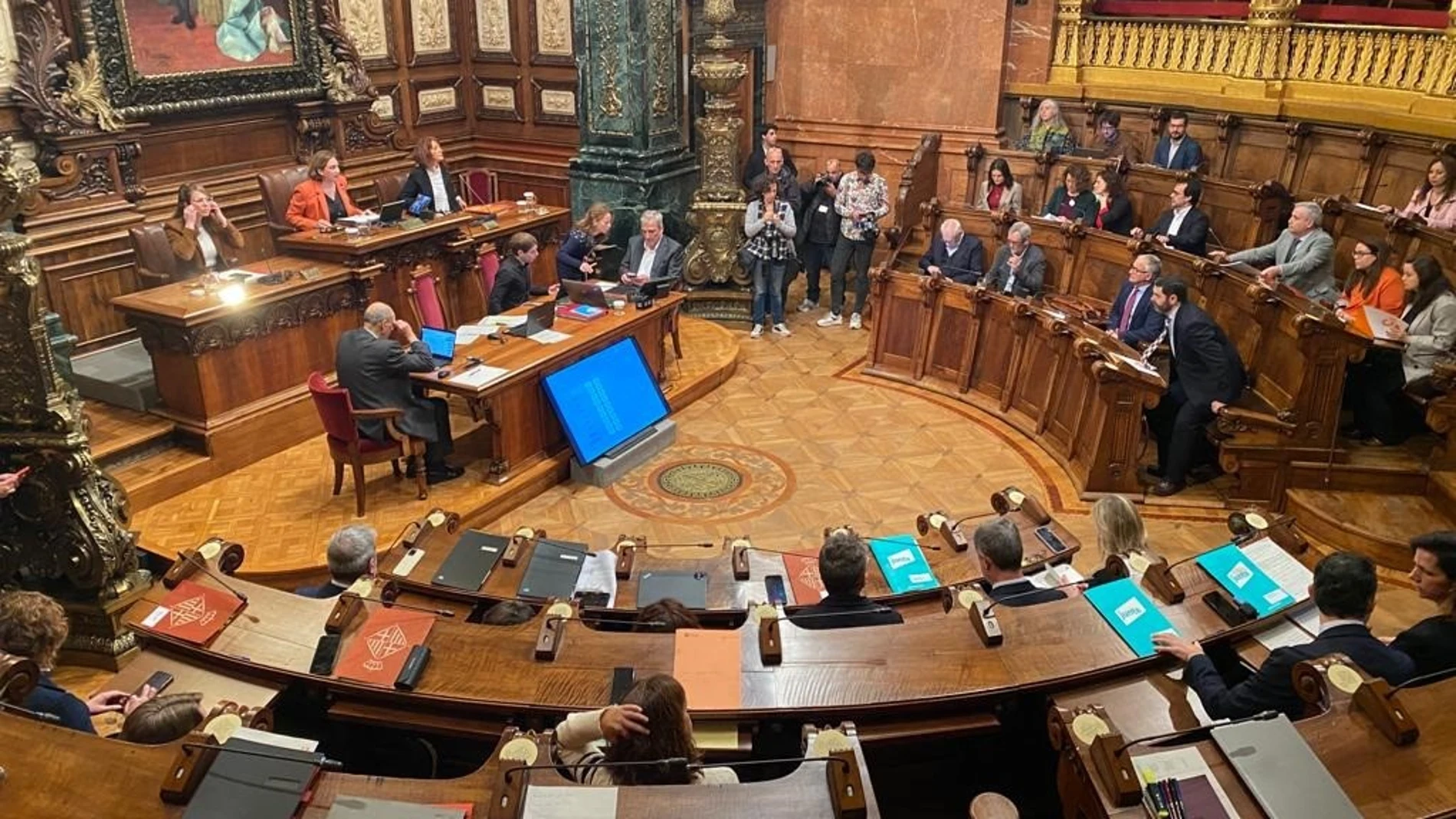 Pleno del Ayuntamiento de Barcelona a 27 de enero de 2023.EUROPA PRESS27/01/2023
