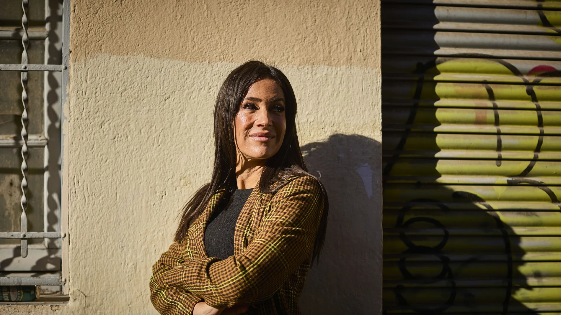 Entrevista con Begoña Villacís, vicealcaldesa de Madrid en una terraza de un bar de Usera