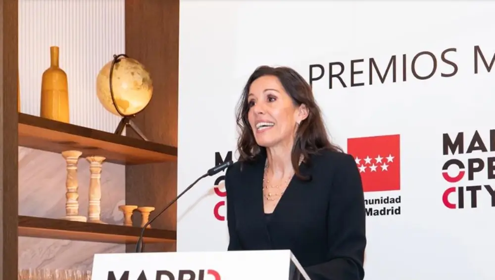 Eugenia Carballedo, presidenta de la Asamblea de la Comunidad de Madrid
