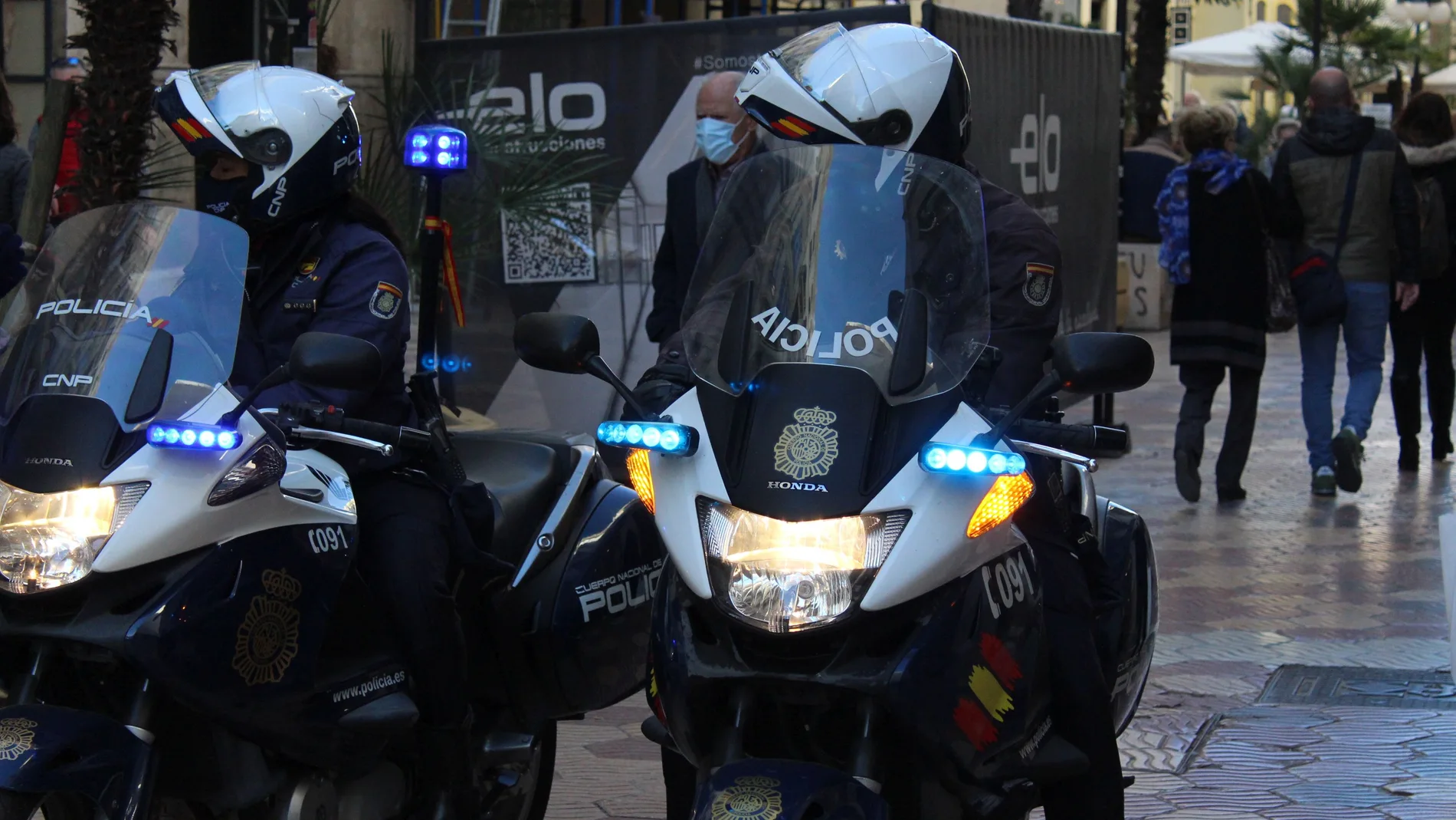 La Policía Nacional detuvo al agresor