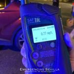Prueba realizada al conductor