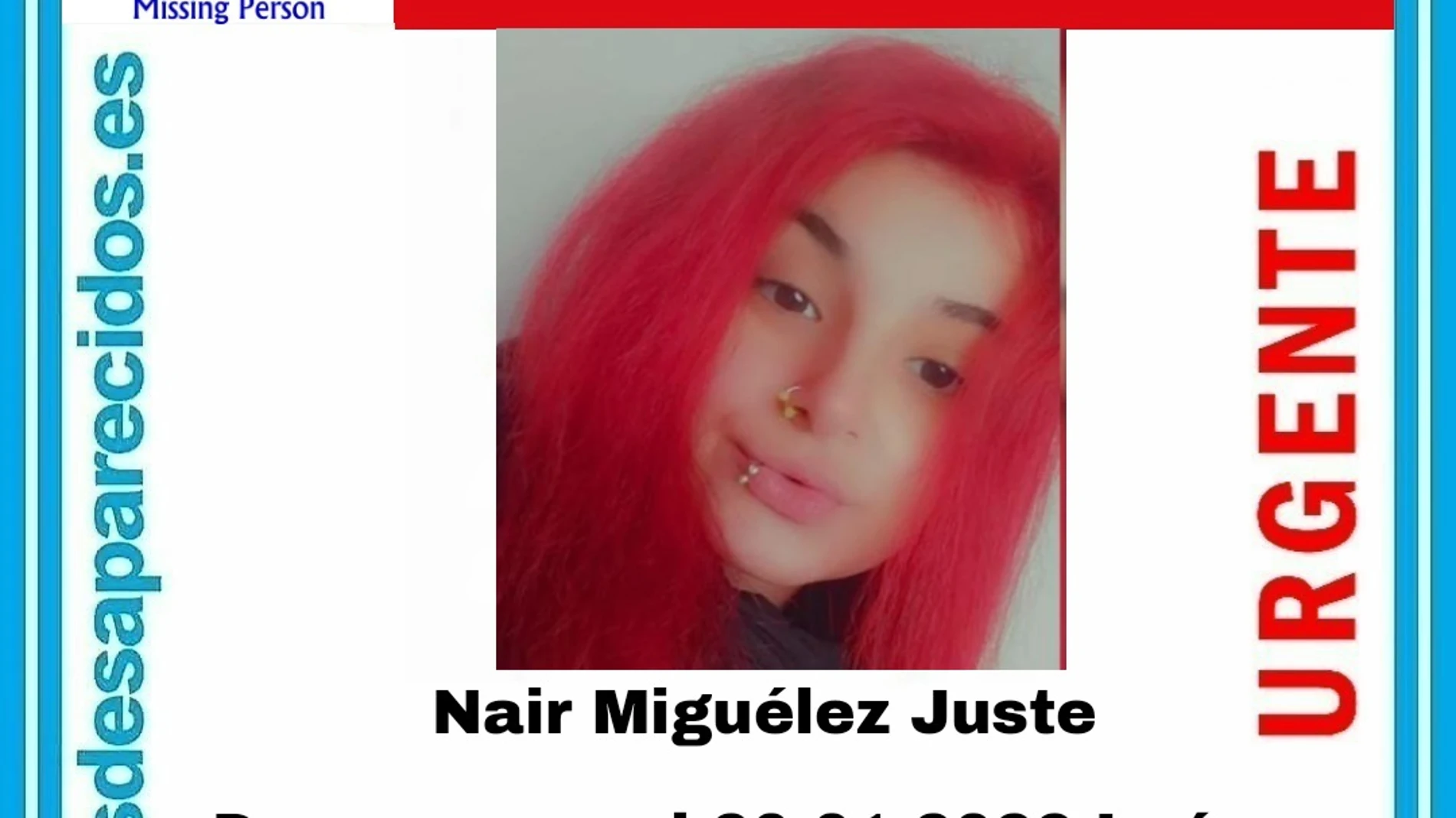 Buscan a una joven de 14 años desaparecida el 20 de enero en León