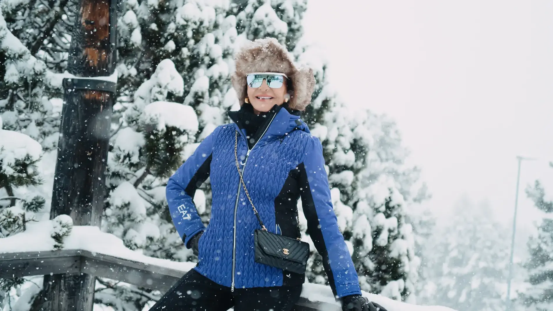 Gafas de esquí para la nieve y para la ciudad de Louis Vuitton