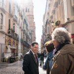 El presidente de la Junta de Andalucía, Juanma Moreno, en Málaga