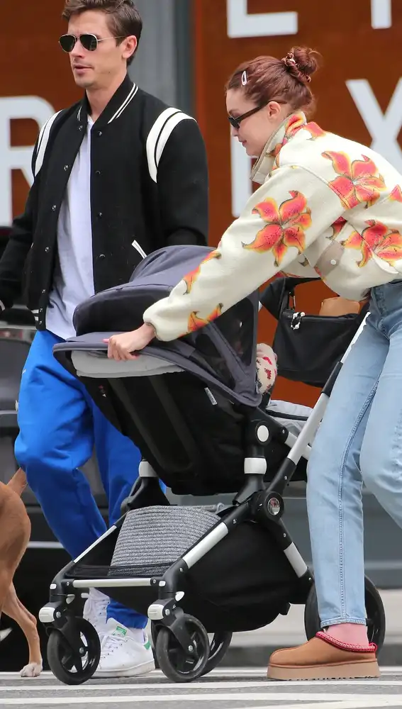 Gigi Hadid, con UGG