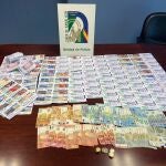 La Unidad de Policía Adscrita interviene en la provincia de Cádiz 11.000 boletos de lotería clandestina