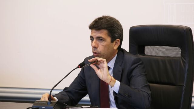 El presidente de la Diputación de Alicante, Carlos Mazón