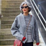 Carmen Gimeno con bomber de Zara.