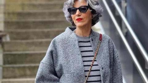 Carmen Gimeno con bomber de Zara.