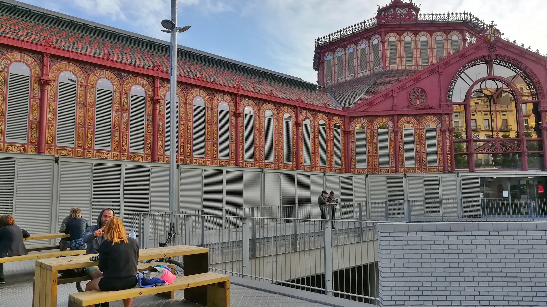 Mercado de Sant Antoni en Barcelona