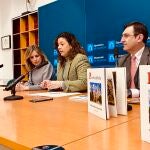 Presentación de "P de Palencia" por parte de Carolina Valbuena y Álvaro Gutiérrez