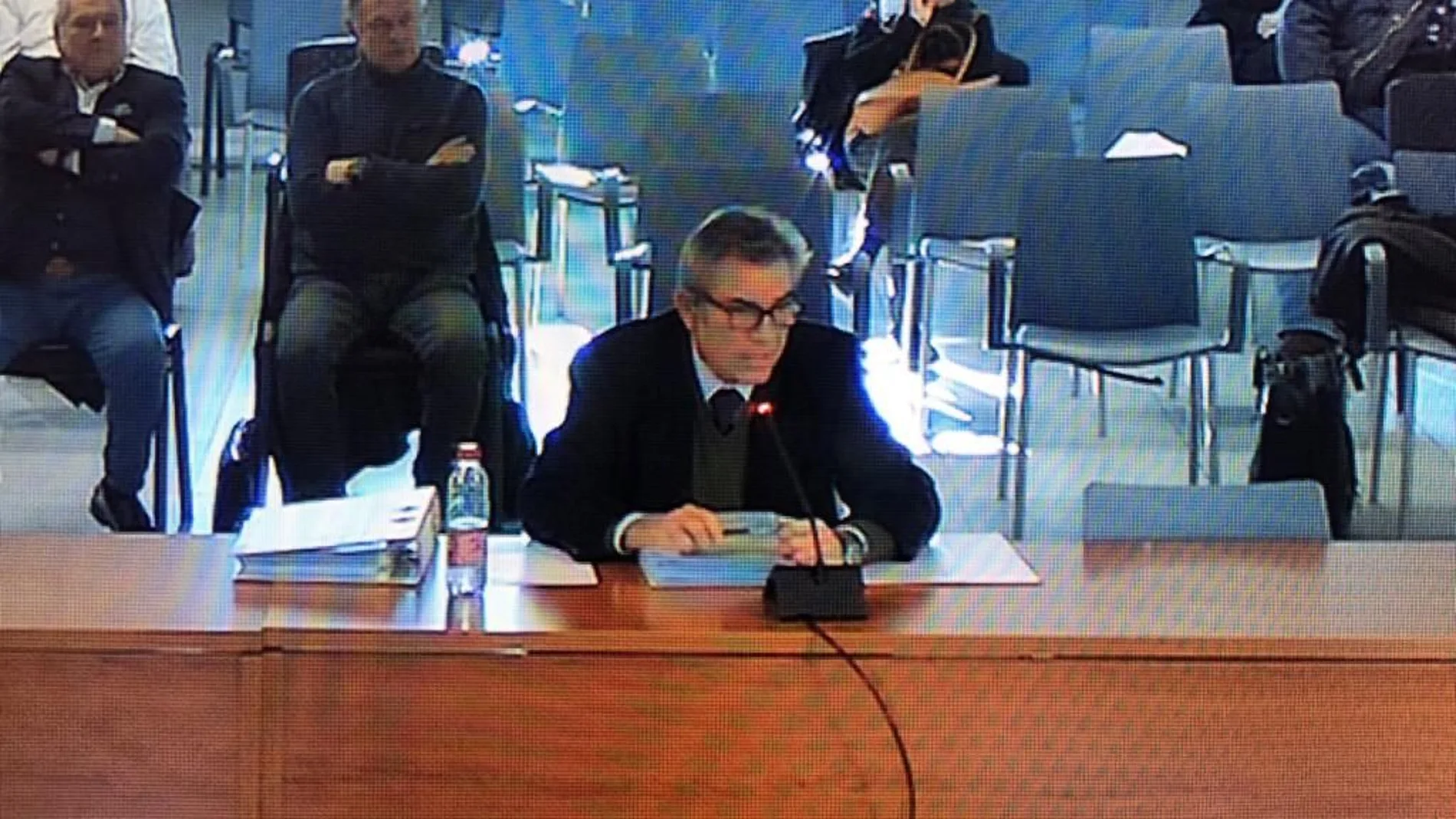Máximo Caturla presta declaración ante la silla vacía de Marcos Benavent