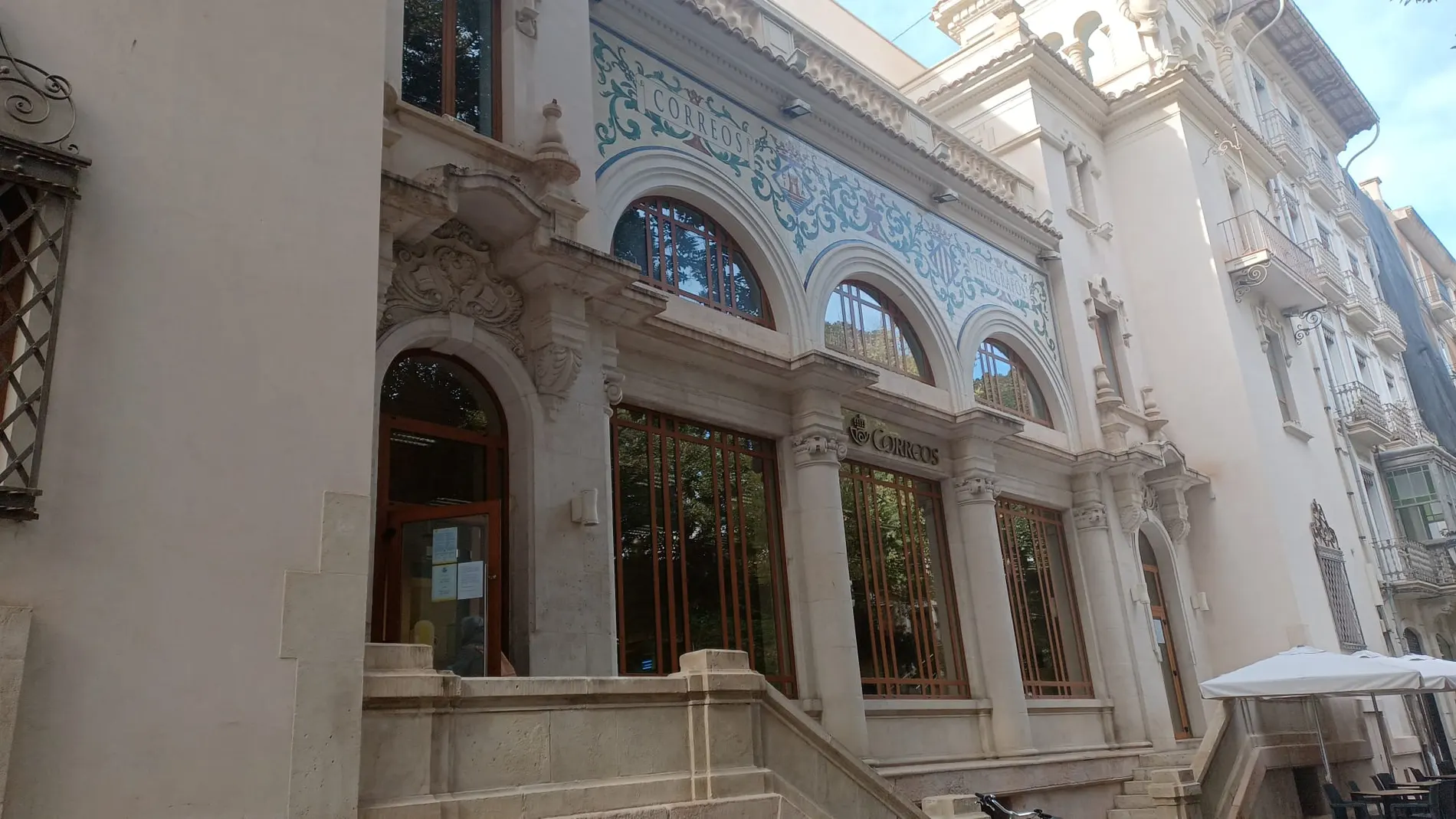 Imagen del hasta ahora edificio de Correos en la ciudad de Alicante