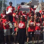 Protesta de los trabajadores el pasado mes de septiembre en Valladolid