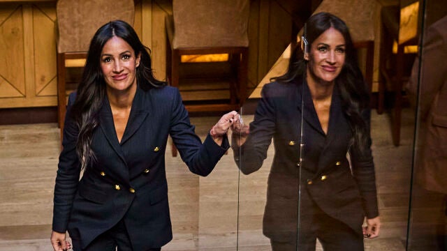 La vicealcaldesa de Madrid, Begoña Villacís, el miércoles, antes de anunciar que se presentaría a las primarias de Ciudadano