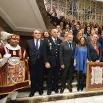 Autoridades presentes en el acto celebrado en León