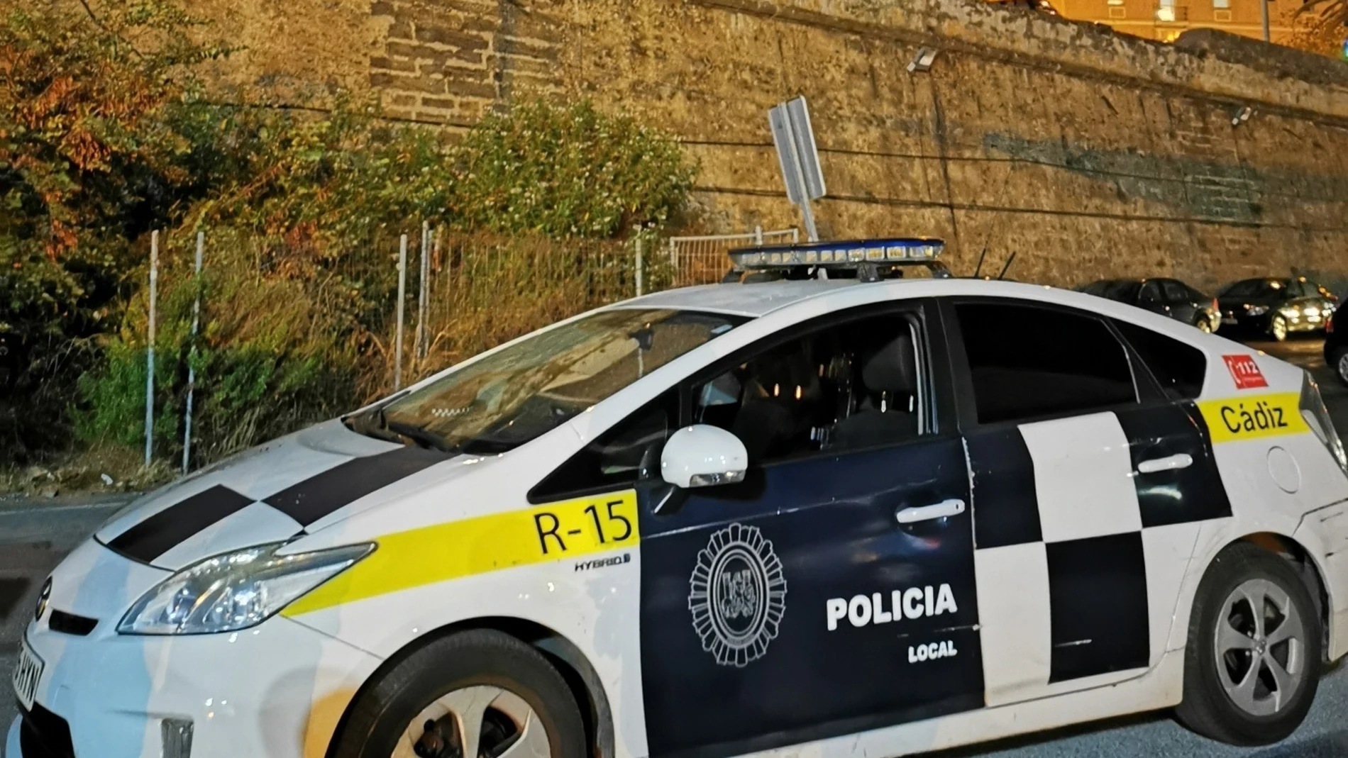 Vehículo de la Policía Local de Cádiz. POLICÍA LOCAL CÁDIZ (Foto de ARCHIVO)