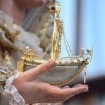 Barquito de la Virgen de Consolación de la Hermandad de La Sed que ha aparecido "íntegro"