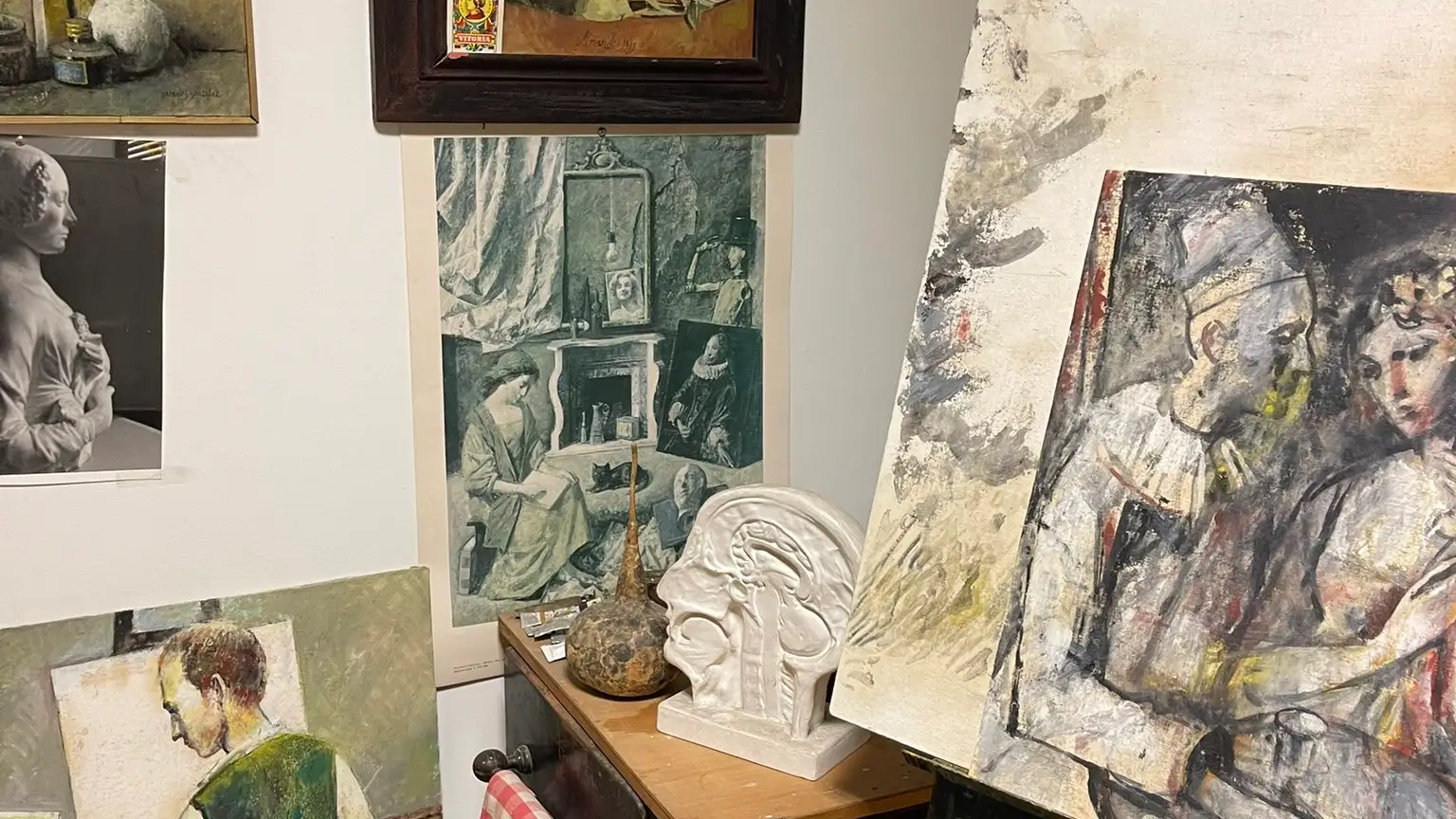 Obras del artista salmantino