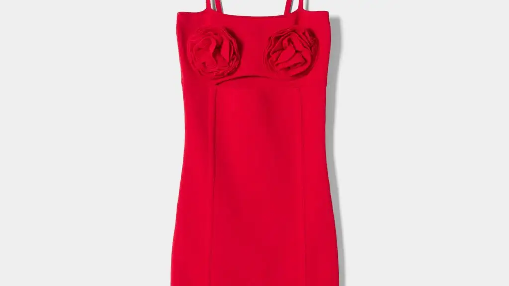 Vestido mini punto flores