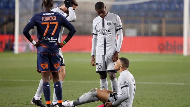 Kylian Mbappe estará tres semanas de baja y no llega a la ida del PSG-Bayern de la Champions