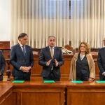 La Asociación Española Contra el Cáncer en Salamanca presenta el manifiesto de la iniciativa ‘Todos contra el cáncer’ en presencia de representantes institucionales de la ciudad y la provincia