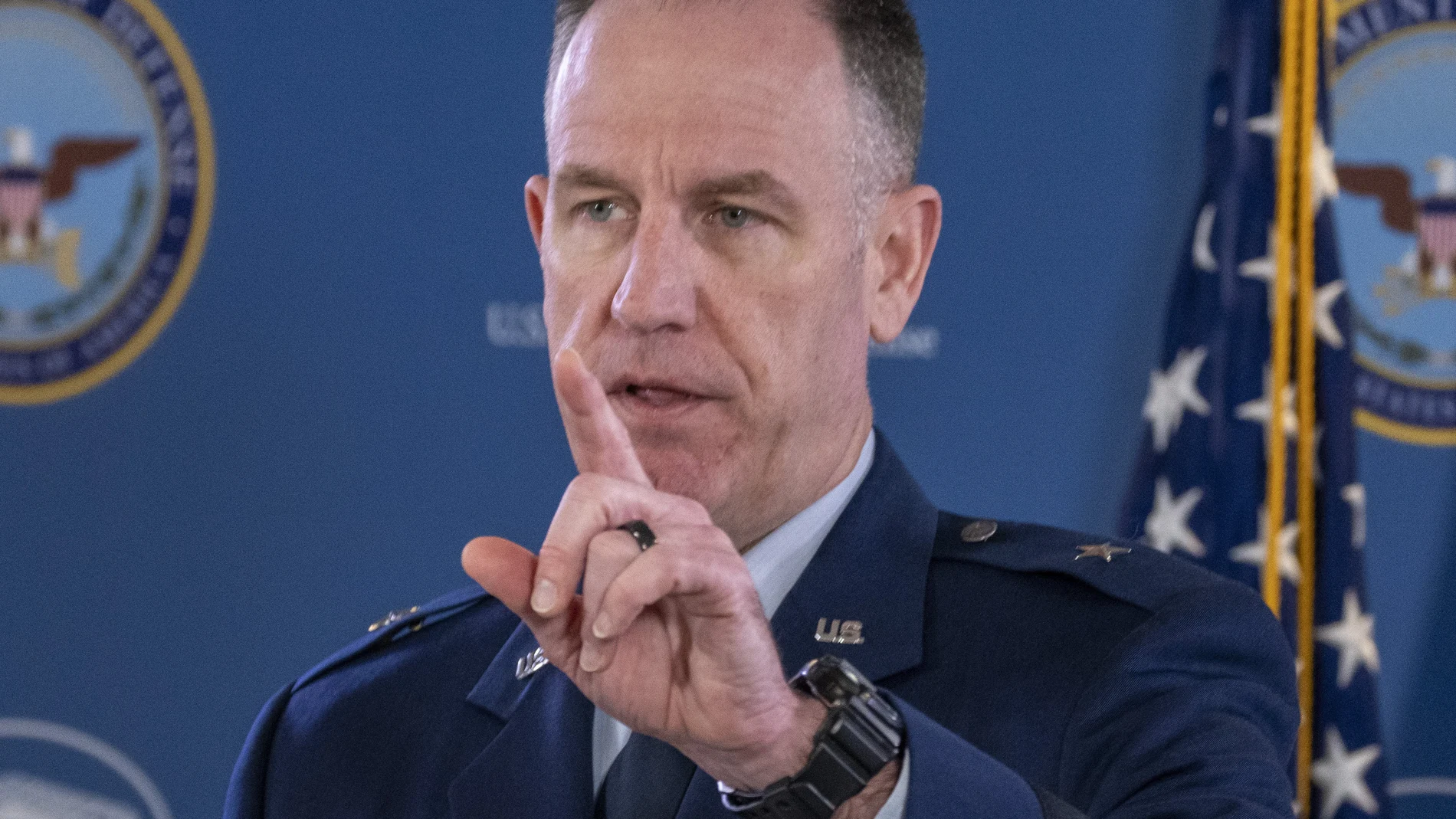 El portavoz del Pentágono el general Patrick Ryder informa sobre la presencia del globo espía chino en el espacio aéreo estadounidense