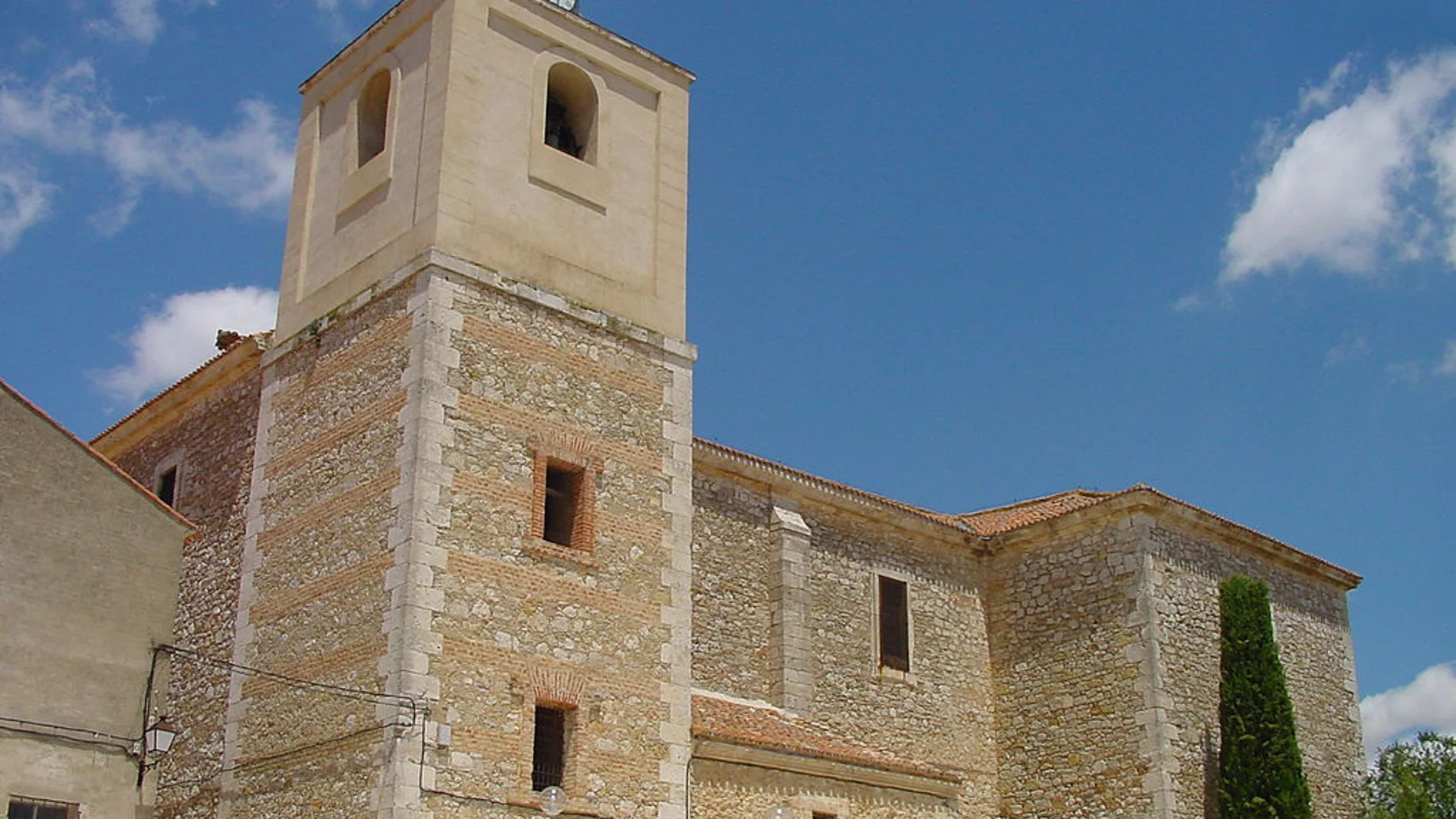 Iglesia de San Juan Bautista de Valdaracete, construida entre los años 1593 y 1607