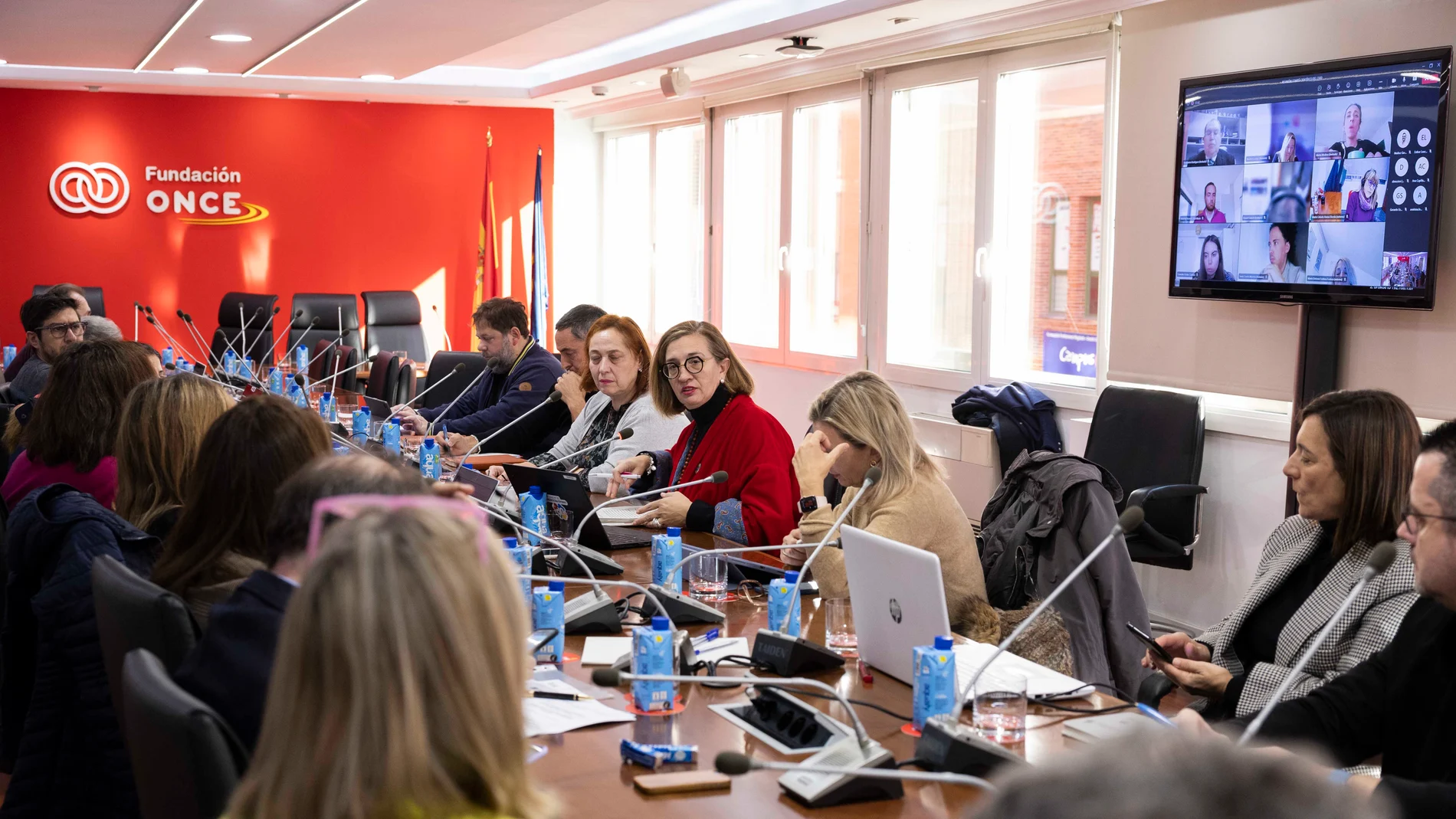 Reunión de los organizadores de la Fundación ONCE
