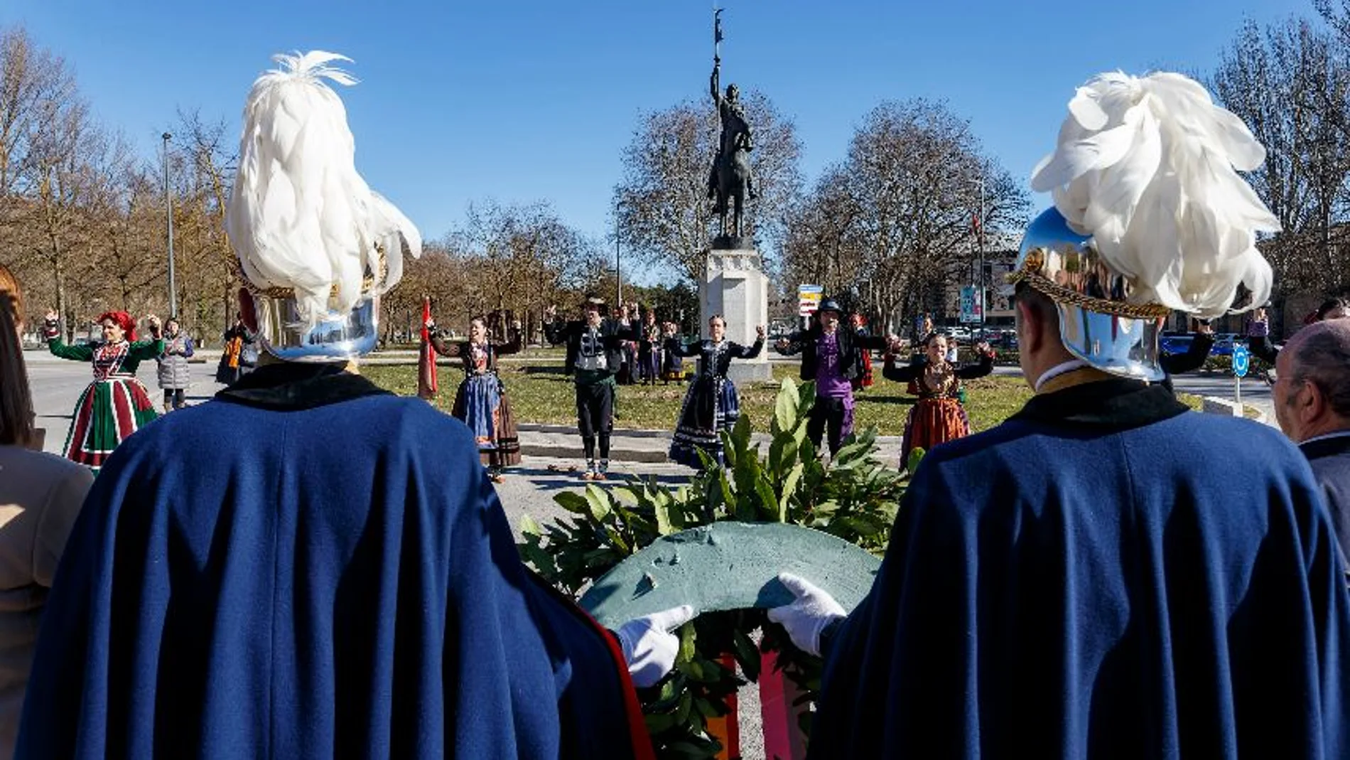 Acto para conmemoración el aniversario de la muerte del Conde Diego Porcelos, fundador de Burgos en el año 885